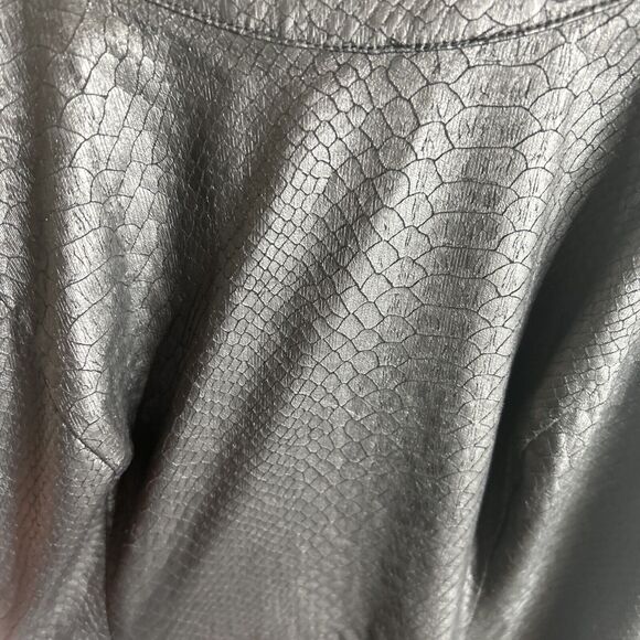 Guess Sport Dress Scale Print Black 10 Sleeveless Mock Neck Athletic - Picture 4 of 11